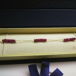 Authentic natural Ruby bracelet.